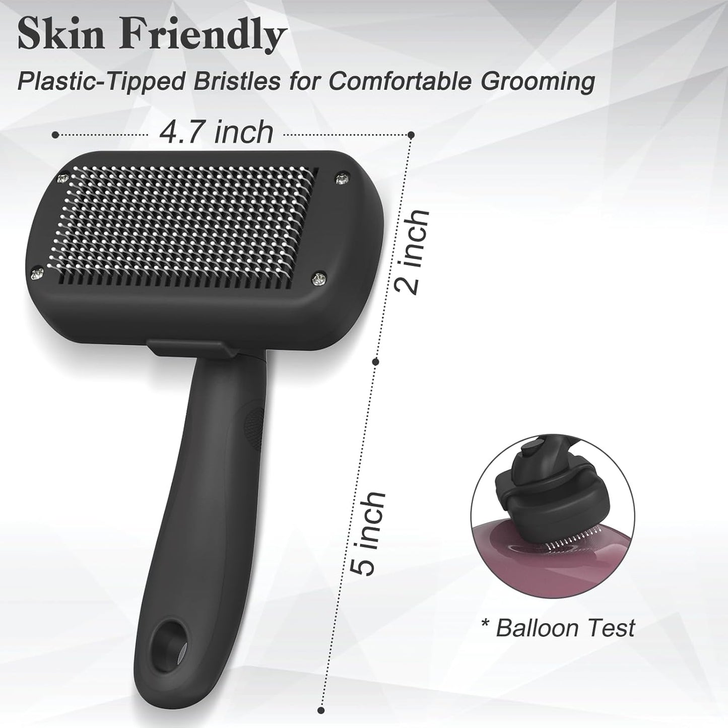 Self-Cleaning Pet Shedding Brush – Grooming Tool for Dogs & Cats