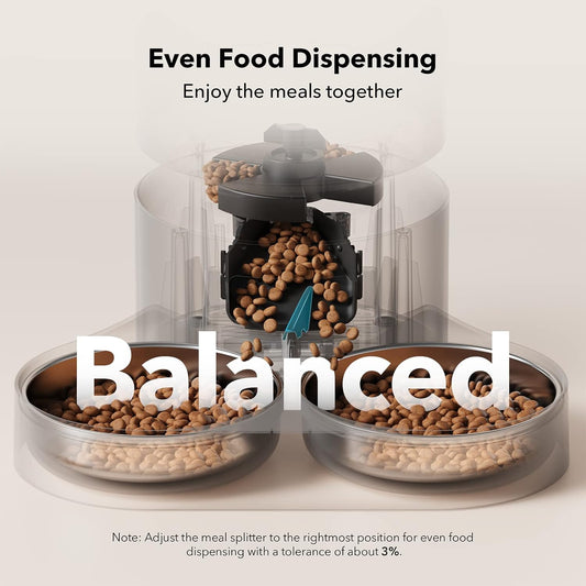 Automatic Cat Feeder – Timed Dispenser with 6 Meals/Day
